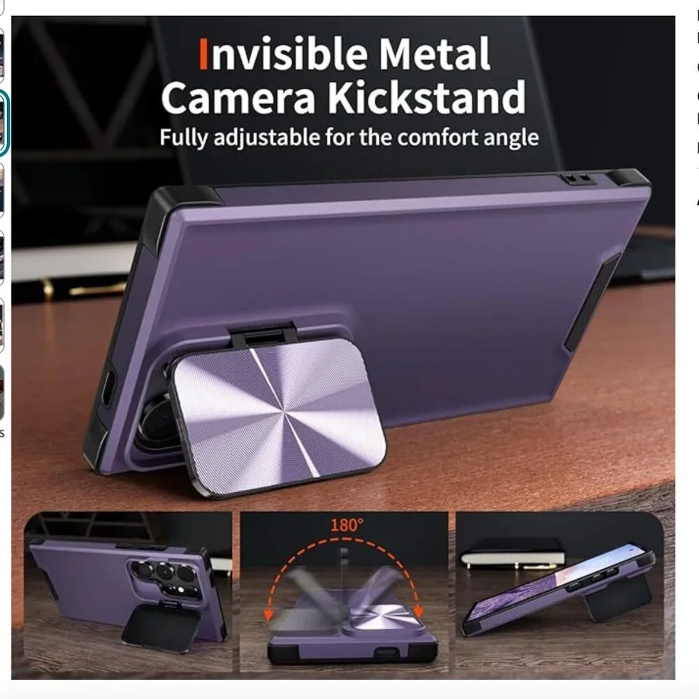 Magnetic for Samsung Galaxy S24 DEEP PURPLE NEW IN BOX